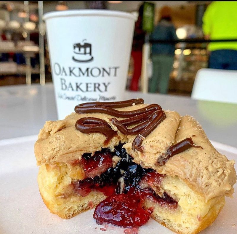 Peanut Butter & Jelly Donut