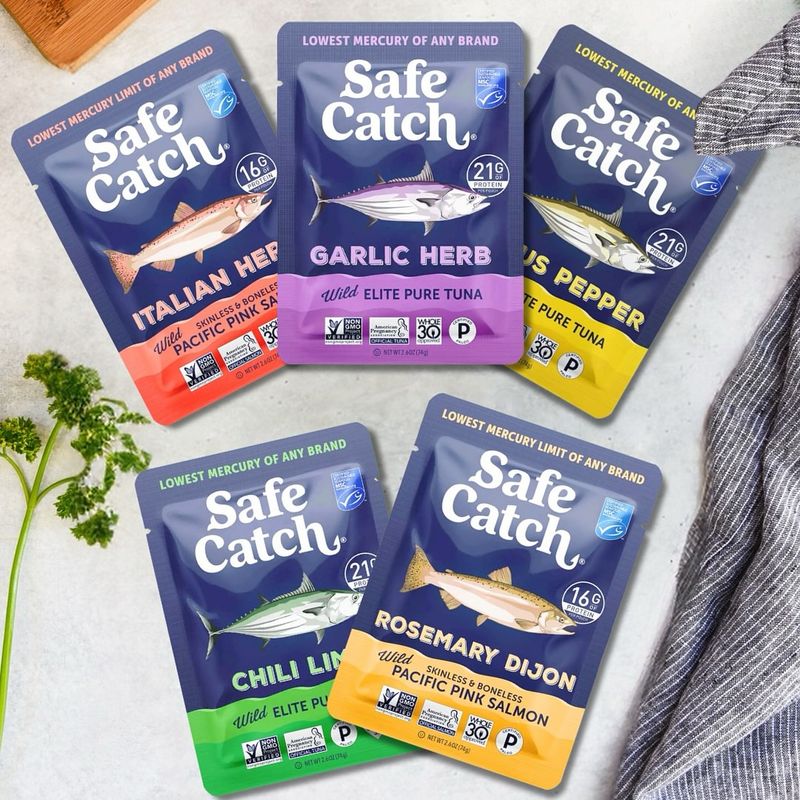 Tuna or Salmon Pouches