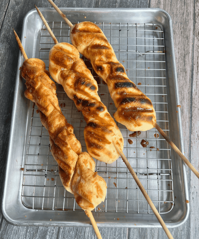 Nordic Bonfire Bread (Pinnebrød)