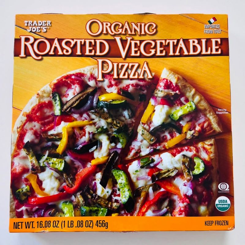 Trader Joe's Organic Roasted Vegetable Pizza