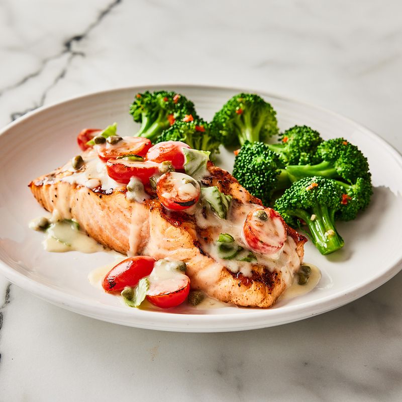 Wood-Grilled Salmon