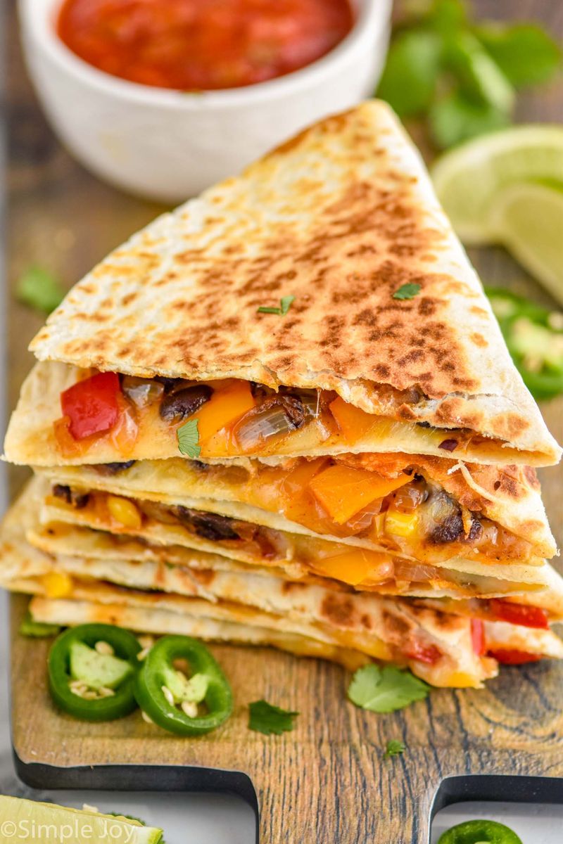 Vegetarian Quesadillas