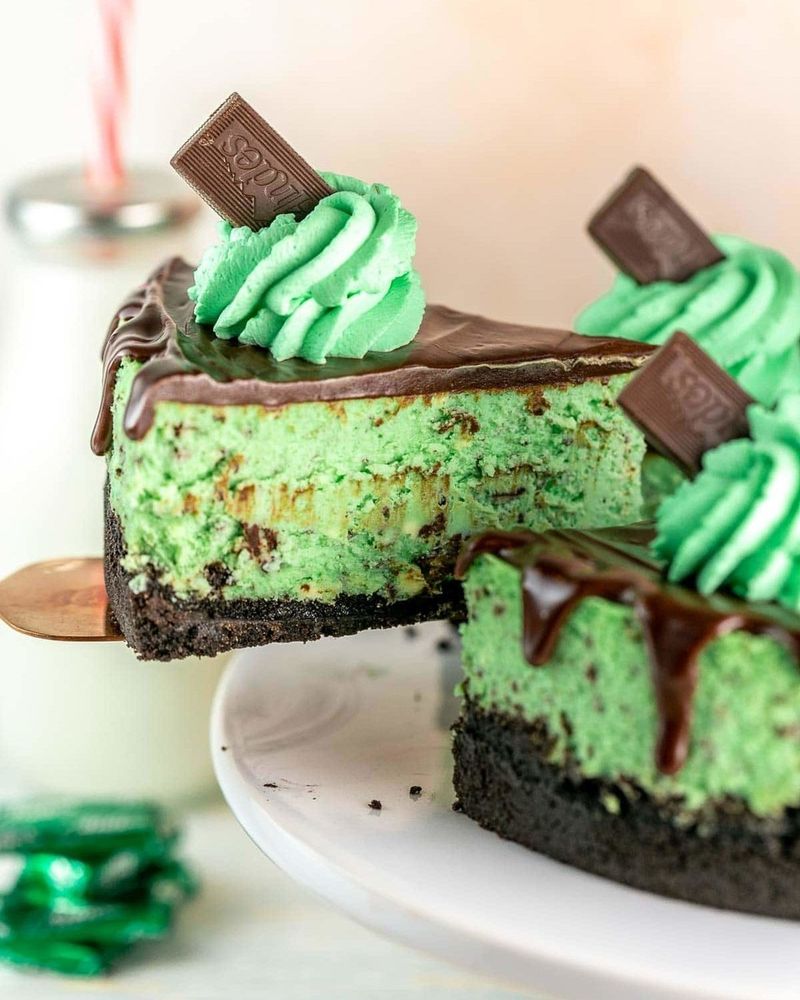 Mint Chocolate Cheesecake