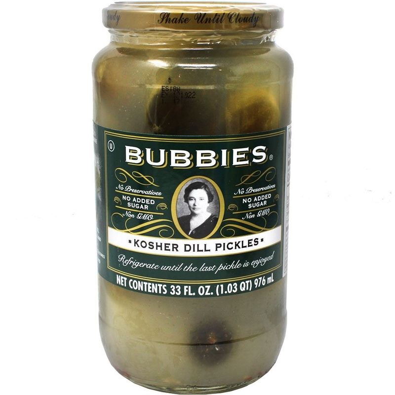 Bubbies Kosher Dill Pickles
