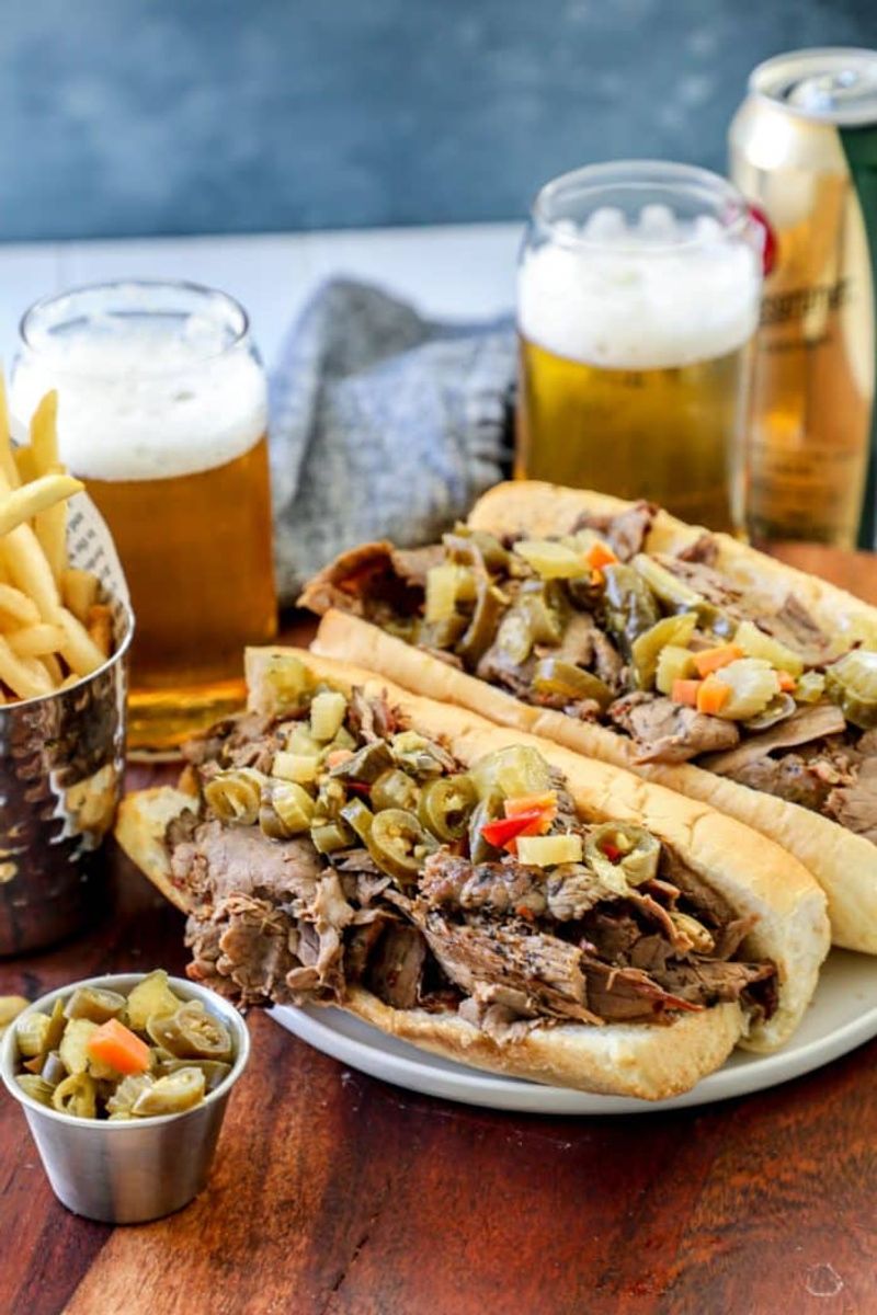 NORTH: Italian Beef Sandwich