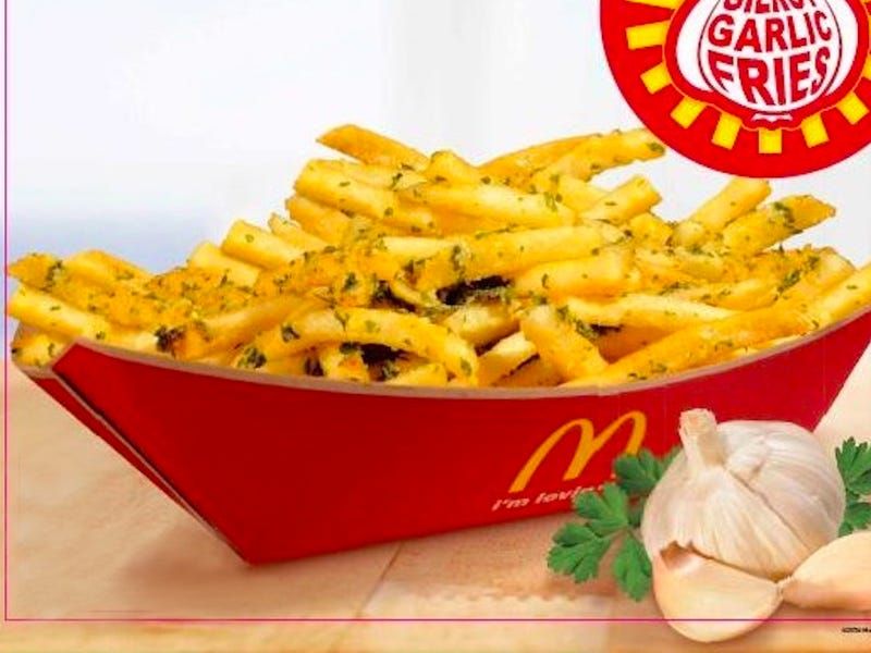 NOW: Garlic Parmesan Fries