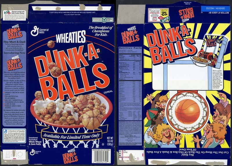 Wheaties Dunk-A-Balls (General Mills)