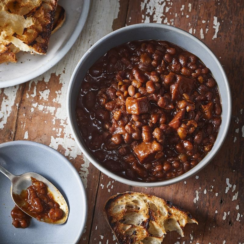 New Hampshire: Maple Baked Beans