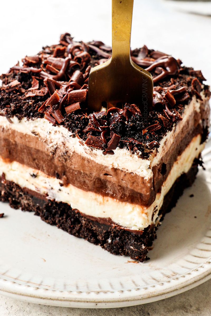 No-bake: Chocolate Lasagna