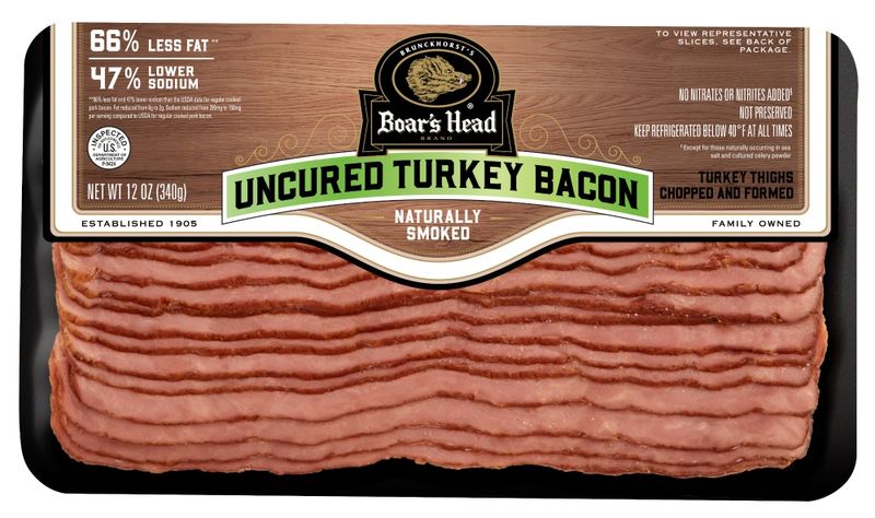 Boar’s Head Uncured Turkey Bacon