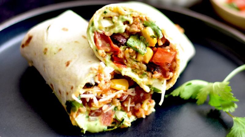 Not Customizing The Cheesy Bean And Rice Burrito
