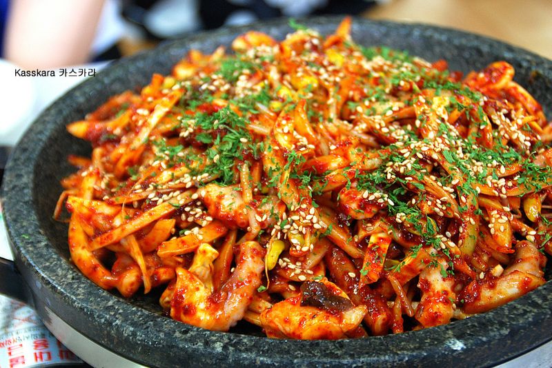 Spicy Korean Nakji Bokkeum (Stir-Fried Octopus)