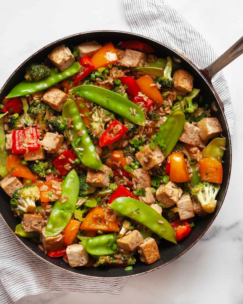 Vegetable Stir-Fry with Tofu