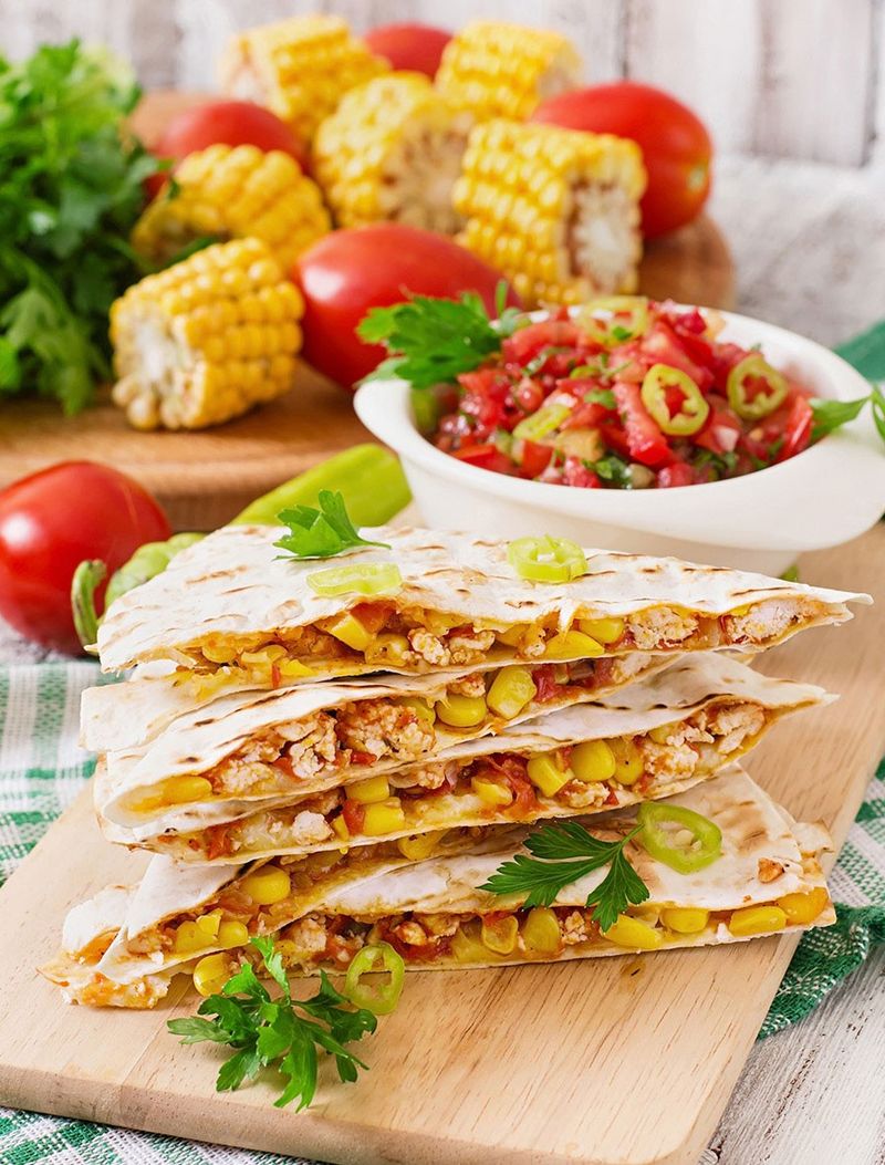 Loaded Quesadillas
