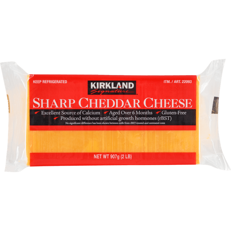Kirkland Signature Extra Sharp Cheddar Cheese