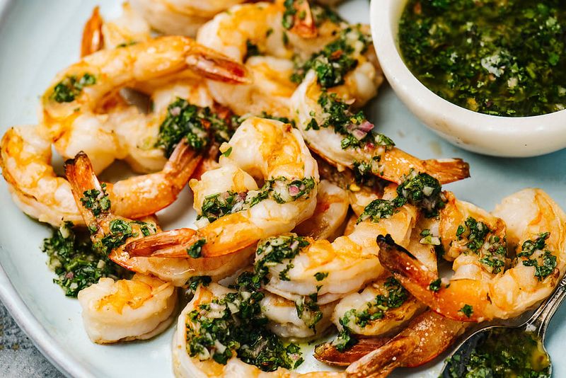 Ginger Scallion Shrimp