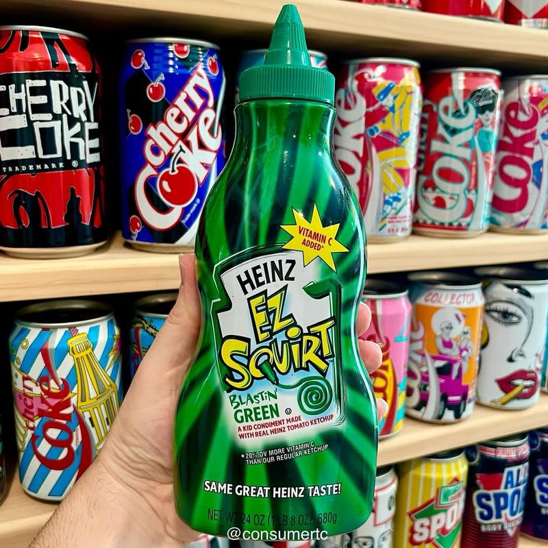 Heinz EZ Squirt Colored Ketchup