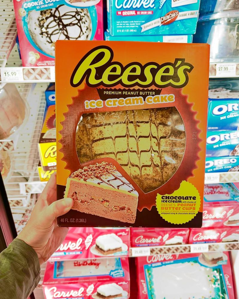 Reese's Premium Peanut Butter Ice Cream Cake