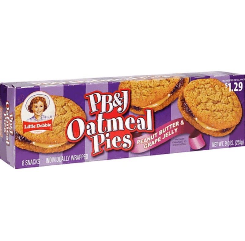 PB&J Oatmeal Pies