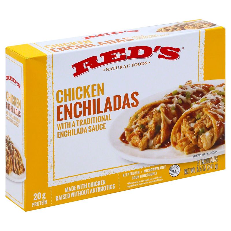 Red's All Natural Chicken Enchiladas