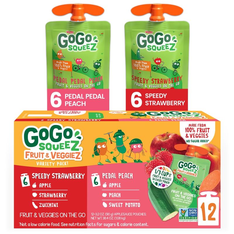 PICK: GoGo squeeZ Fruit & veggieZ Pouches