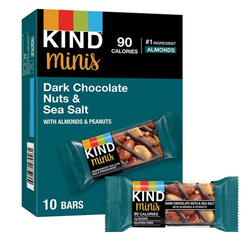 PICK: KIND Minis Dark Chocolate Nuts & Sea Salt Bars