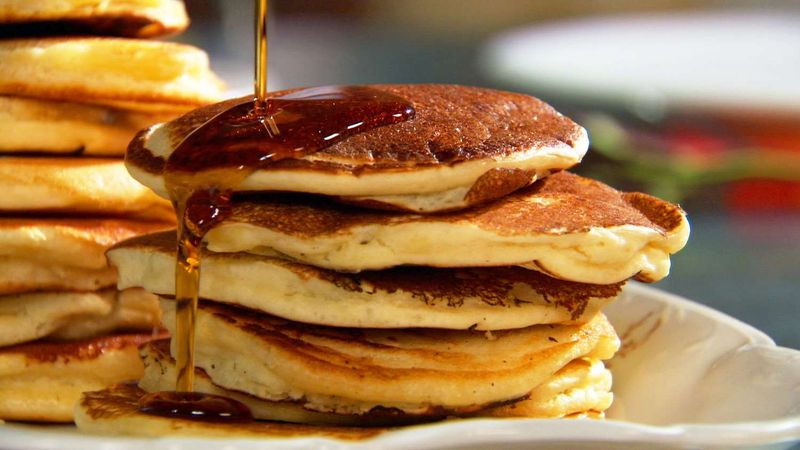 SKIP: Pancakes with Syrup