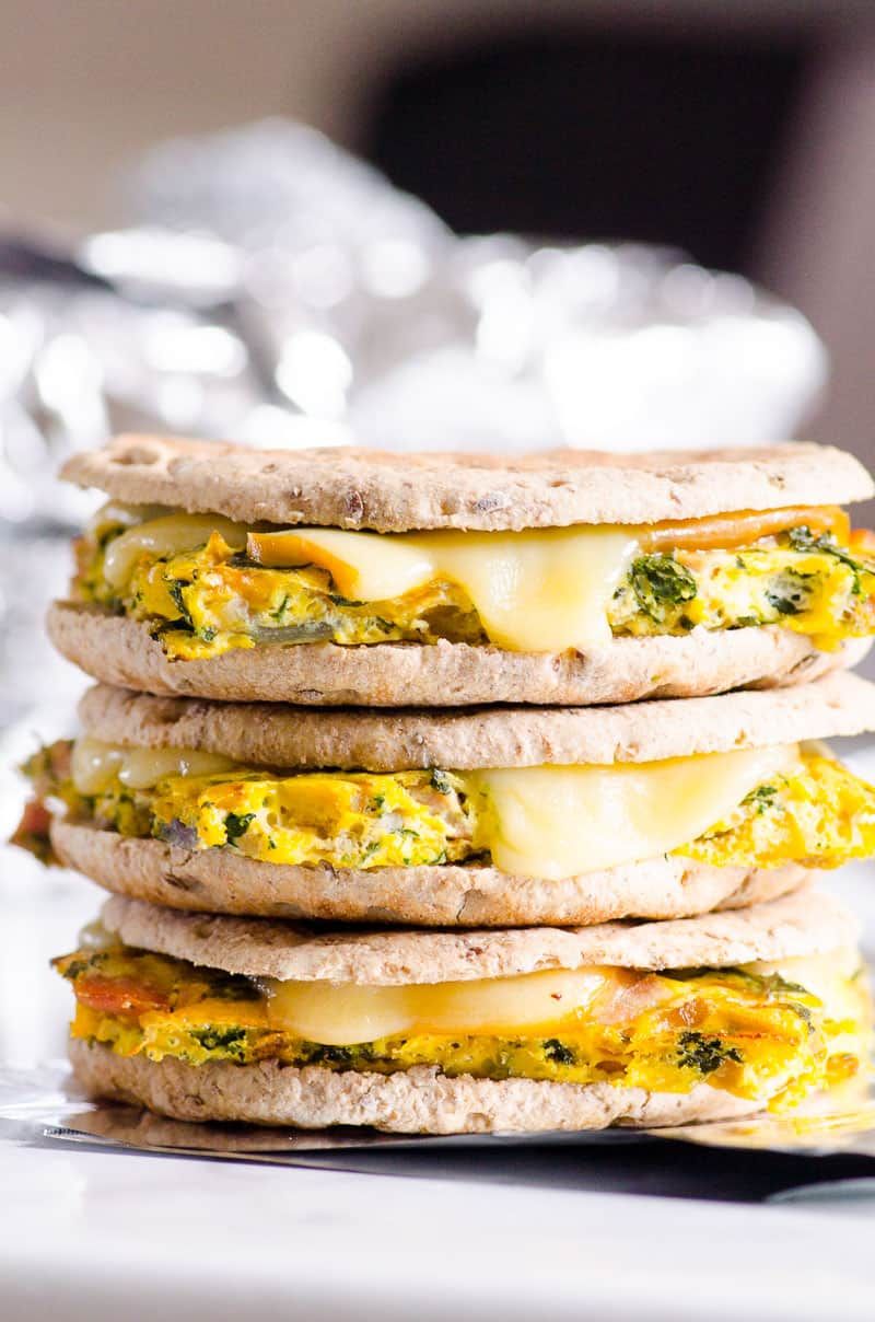 Fast Food Breakfast Sandwiches