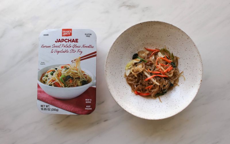 Japchae Korean Glass Noodles & Vegetable Stir Fry