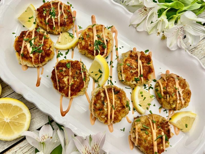 Mini Crab Cakes with Remoulade