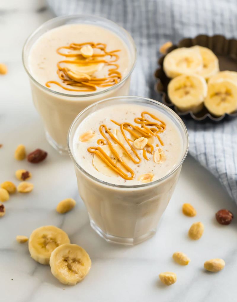 Peanut Butter Banana Milkshake