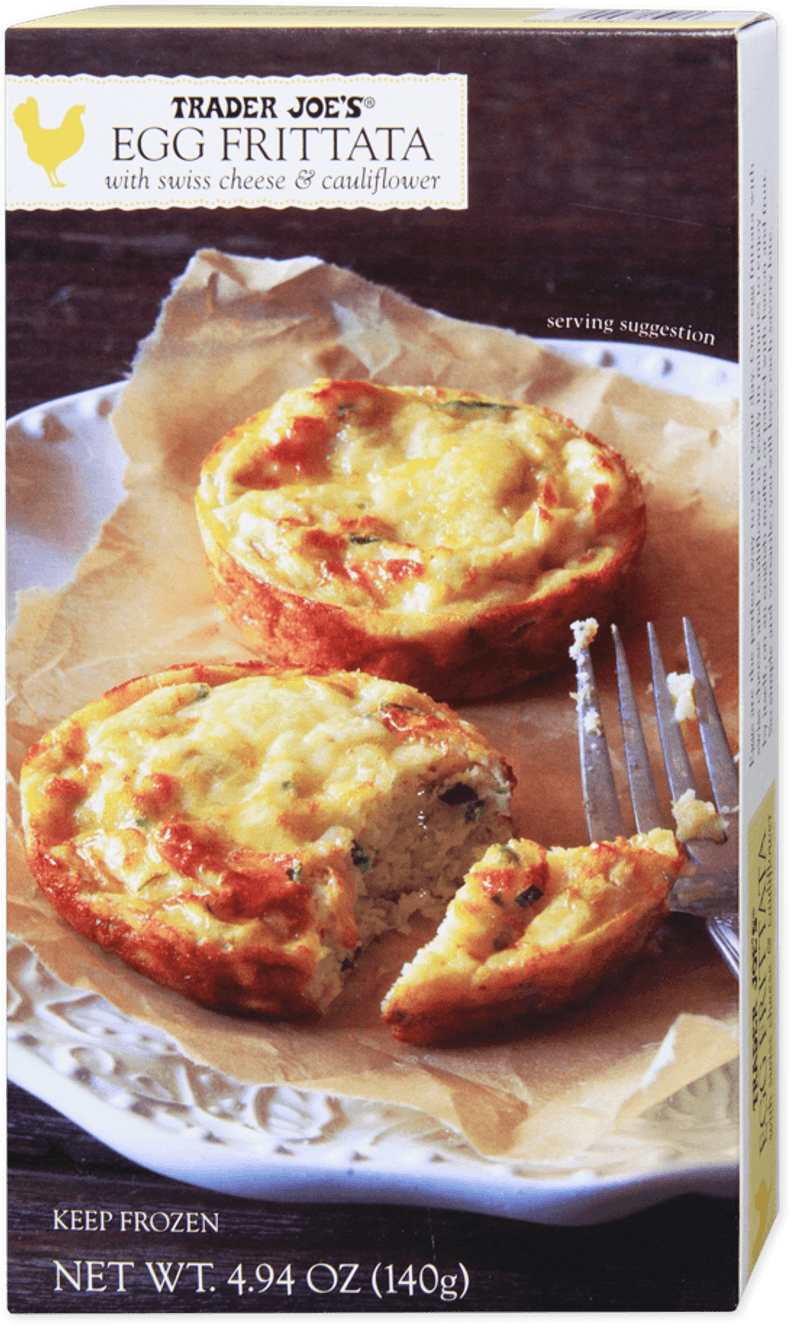 Egg Frittata with Swiss Cheese and Cauliflower