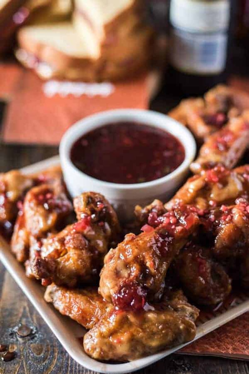 Peanut Butter & Jalapeño Wings