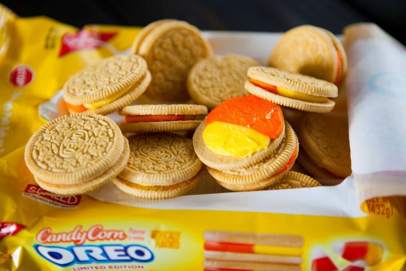 Candy Corn Oreos