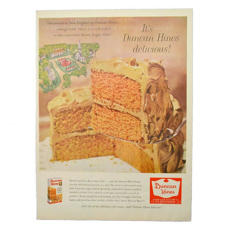 Duncan Hines Burnt Sugar Cake