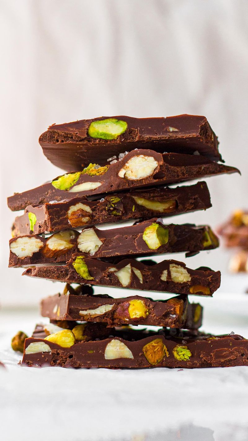 Pistachio Dark Chocolate Bark