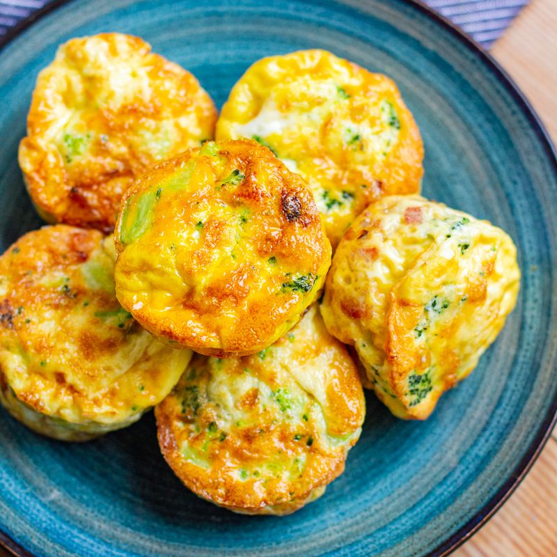 Mini Veggie Omelet Muffins