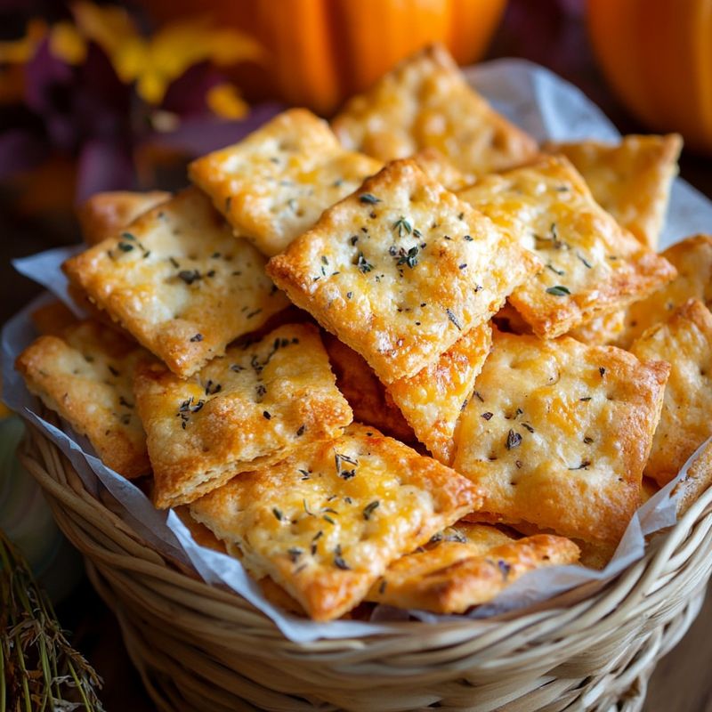 Cheesy Snack Crackers