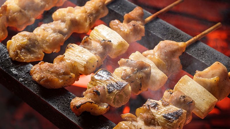 Reheated Meat Skewers