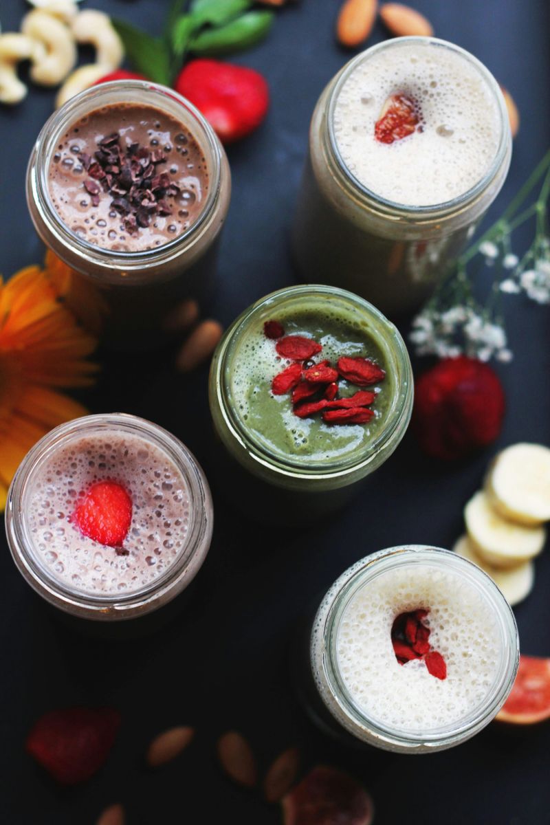 Smoothies Made Only from Fruit