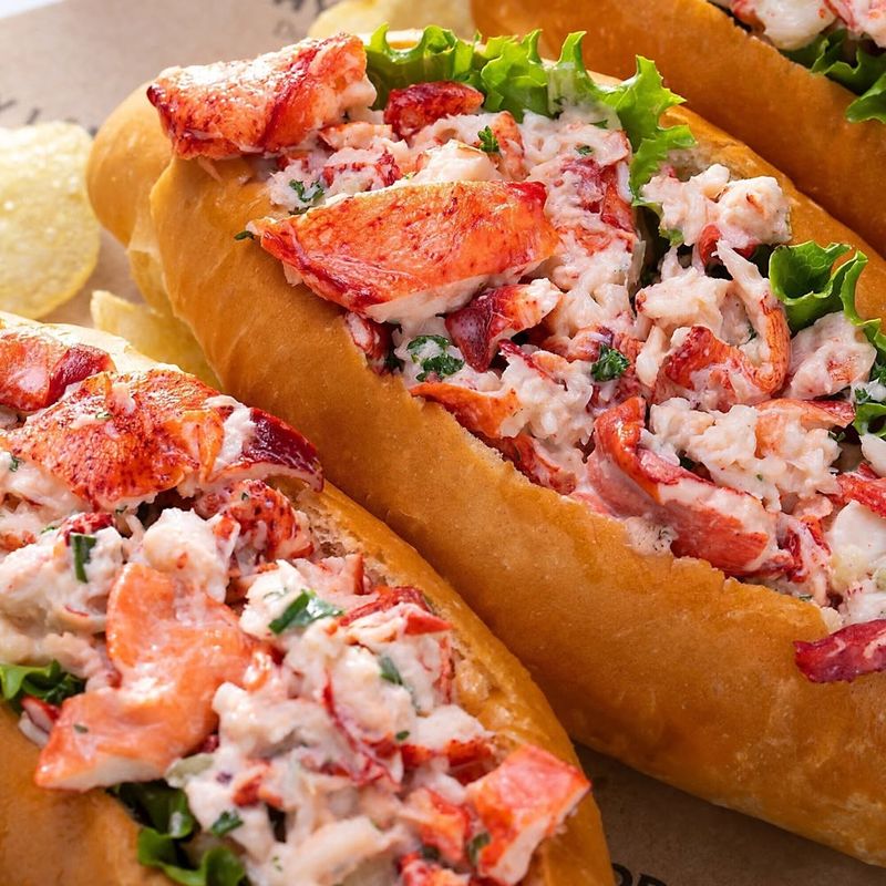 Lobster Roll with Herb Mayo