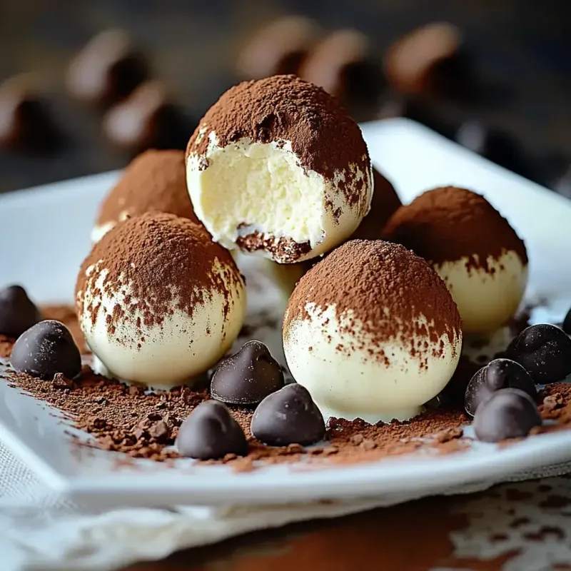 Tiramisu Truffles