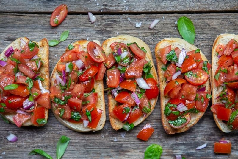 Tomato Basil Bruschetta