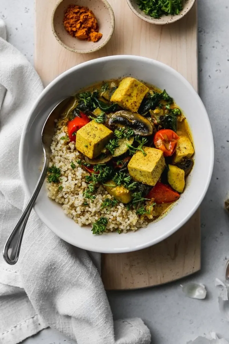 Tofu Coconut Curry