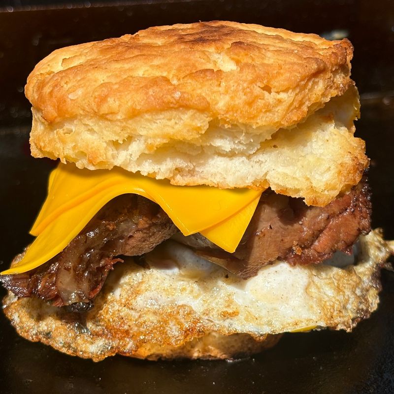 Del Taco Egg And Cheese Biscuit