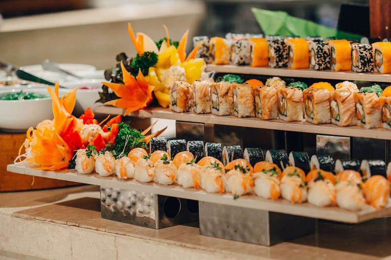 Sushi with Raw Fish