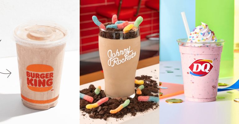 Real Ice Cream Makes All the Difference—These 16 Fast-Food Shakes Prove It