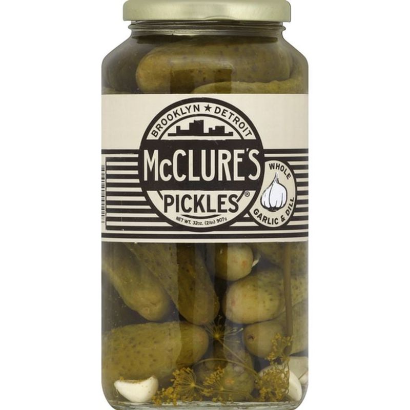 McClure's Whole Garlic & Dill Pickles