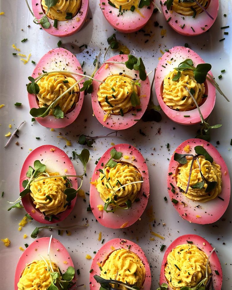 Deviled Eggs with a Twist