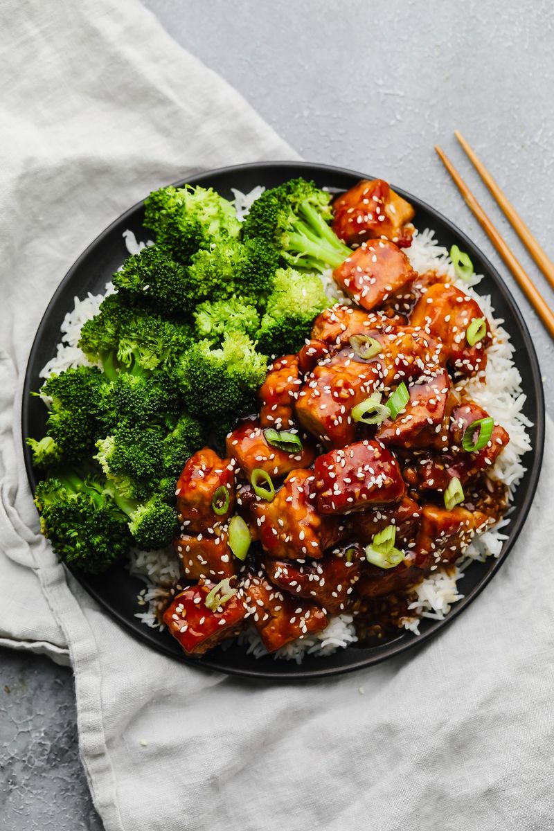Teriyaki Tofu Bowls